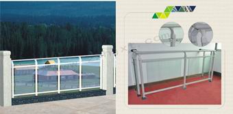 玻璃阳台（tái）护栏B-1012